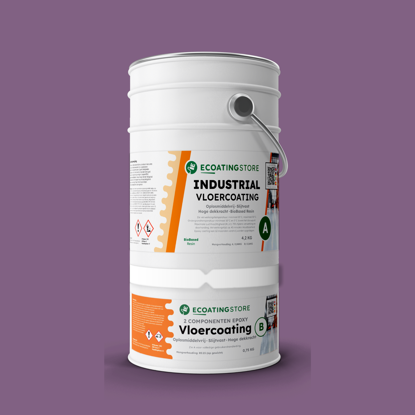 Ipari padlóbevonat - RAL 4001